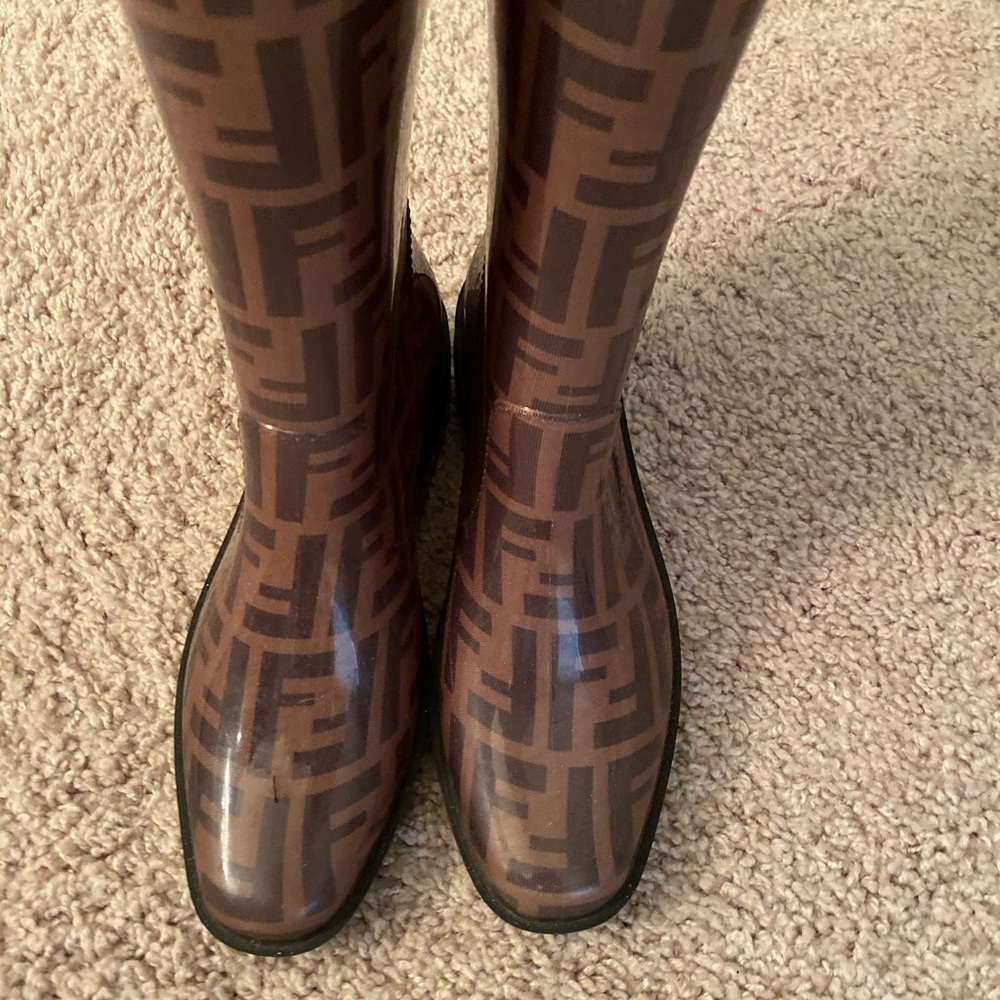 Rainboots by Fendi